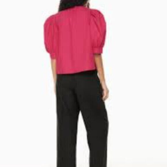 Aritzia Little Moon Fredo Poplin Top - new with tags - Picture 4 of 5